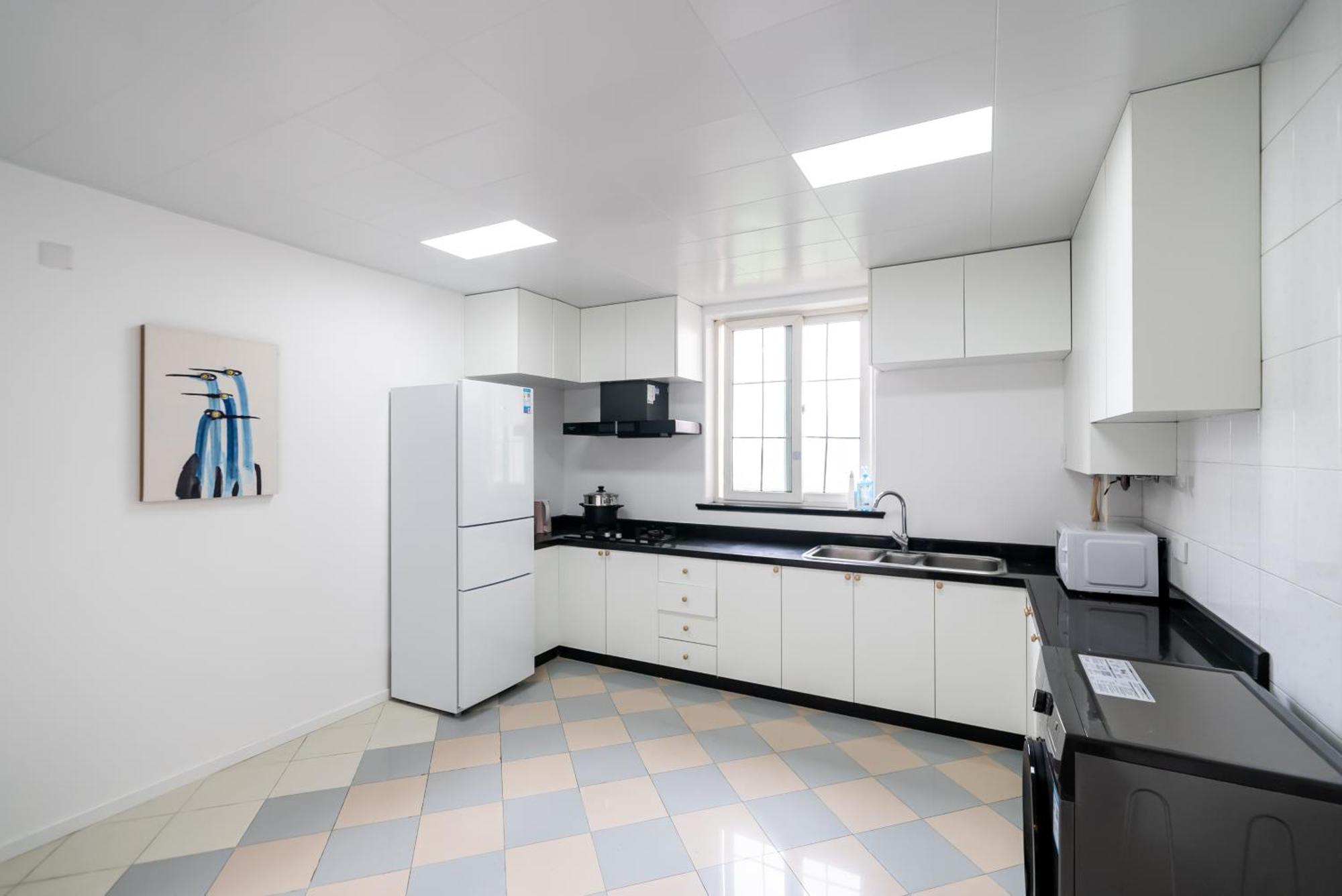 Shanghai Yi Du B&B -Family - Friendly Suite Close To People'S Square And Subway 외부 사진